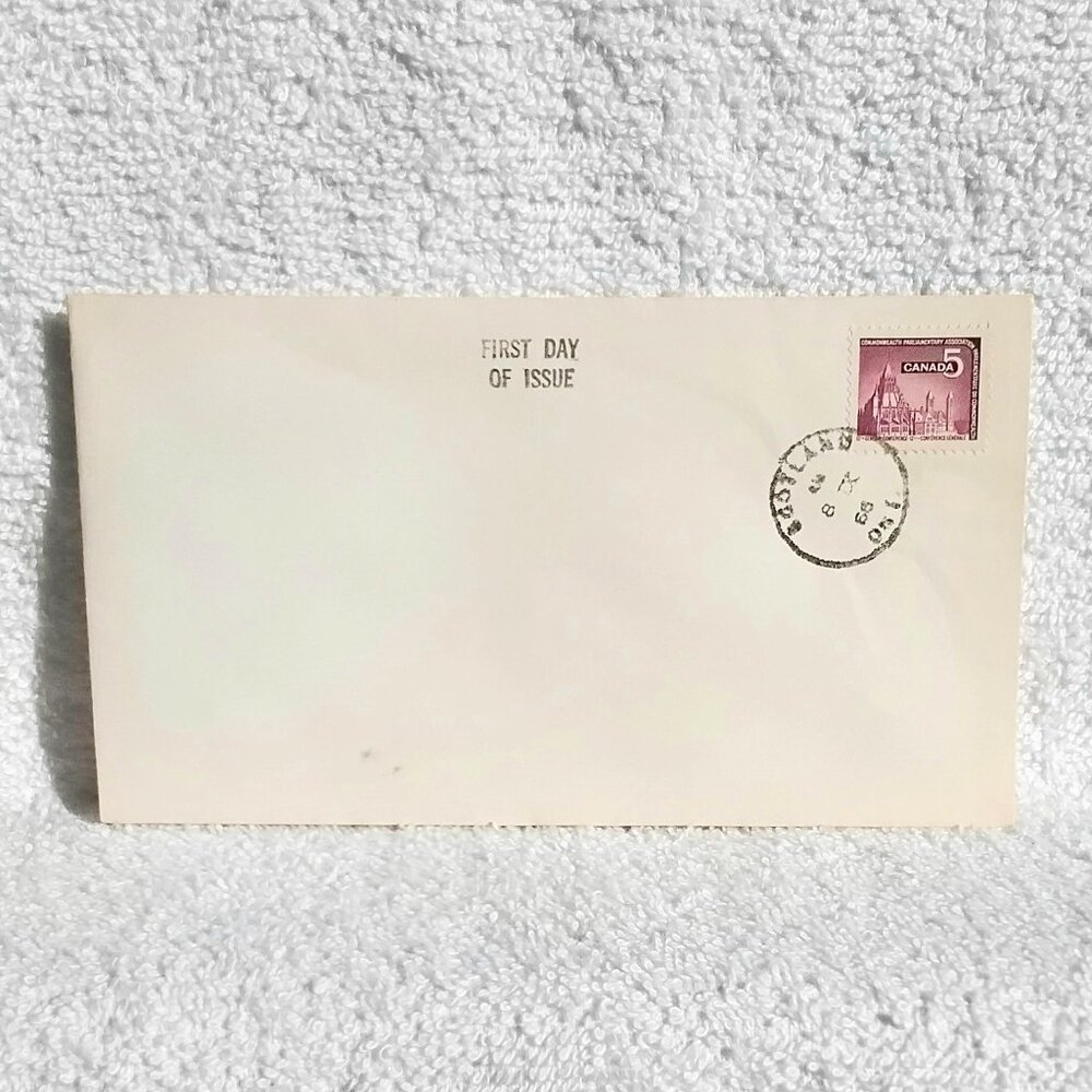 Canadian 1966 Fist day of Issue 8 IX Commonwealth Parliamentary Stamp Canada 5!!